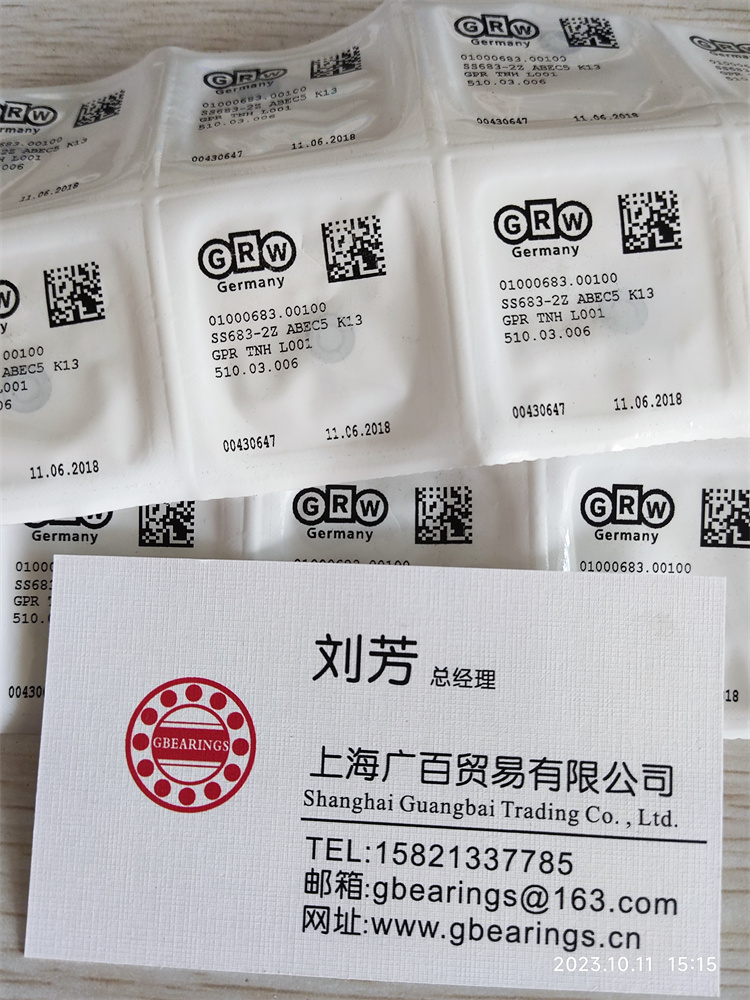 德國GRW軸承，SS684-2Z P5 C10/15 GPR J L027流量計軸承